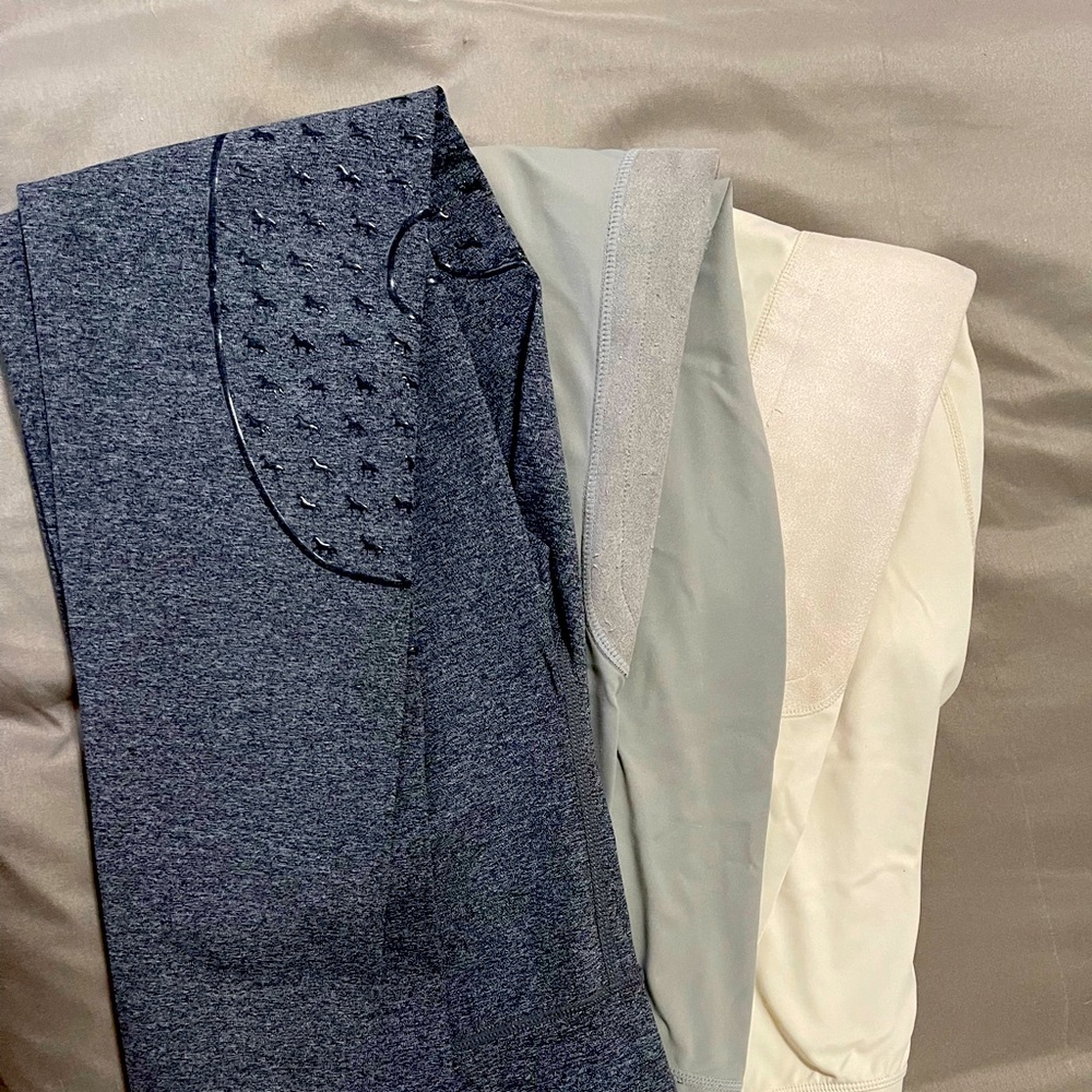 Set of three pairs of Equestrian riding pants